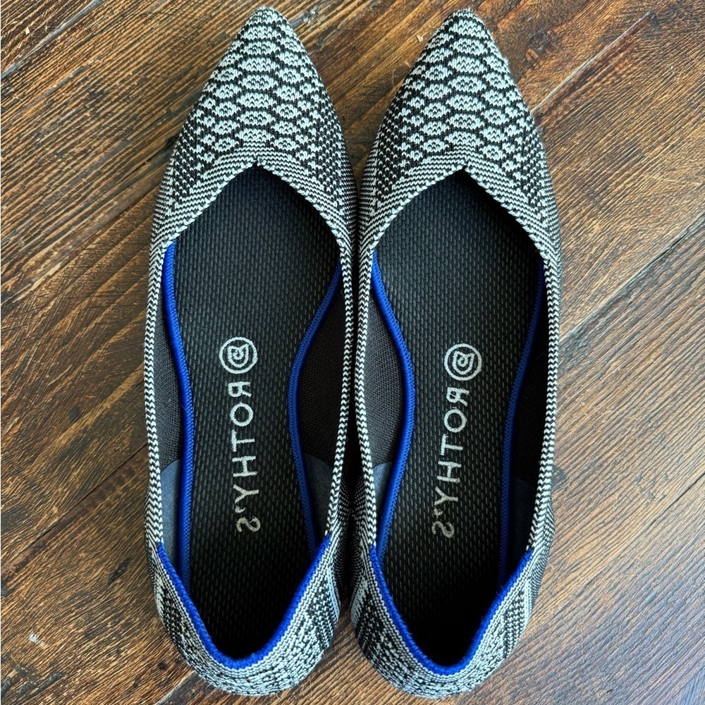 Rothy’s The Point Python Retired Ballet Flats - Picture 3 of 8
